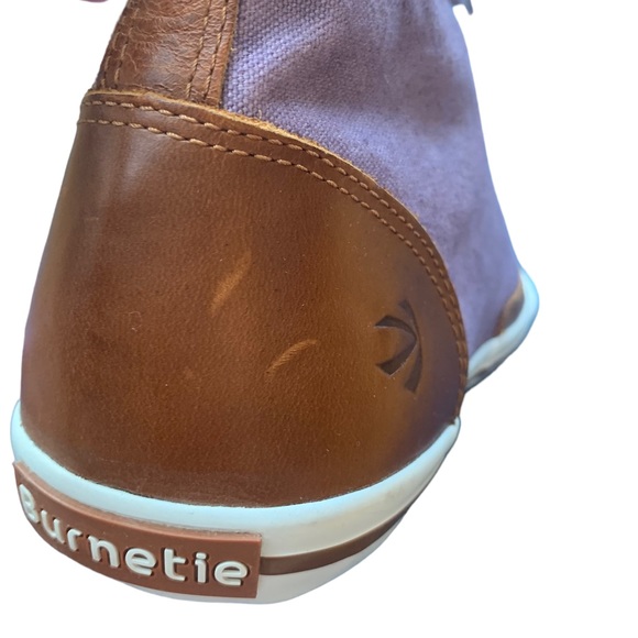 NWT Burnetie High Top Vintage Zipper Sneakers - Picture 13 of 14